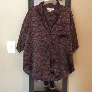 Vintage Paisley Blouse
